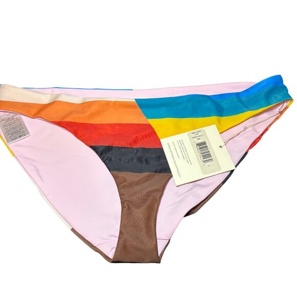 Mara Hoffman Womens Astrid Triangle Bikini Top & Zoa Rainbow Bikini Swim Set XL - Picture 5 of 11